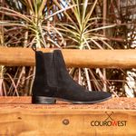 BOTA CHELSEA CLÁSSICA CANO LONGO CAMURÇA PRETO