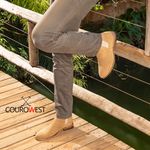 BOTA CHELSEA CLÁSSICA CANO LONGO CAMURÇA AREIA