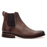 BOTA CHELSEA COURO TRICÊ NOBRE WHISKY