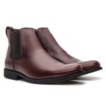 BOTA CHELSEA ANATÔMICA IMPERMEABILIZADA VINHO