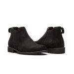 BOTA ALMOFADA INFANTIL NOBUCK PRETO
