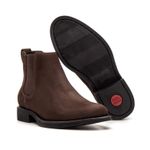 BOTA CHELSEA INFANTIL NOBUCK CAFÉ