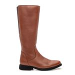 BOTA MONTARIA FEMININA COURO CARAMELO
