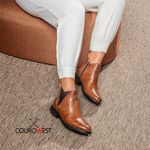 BOTA CHELSEA FEMININA PARIS NOBRE WHISKY