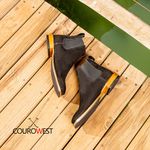 BOTA TEXANA COURO NOBUCK PRETO