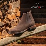 BOTA TEXANA COURO NOBUCK CAFÉ