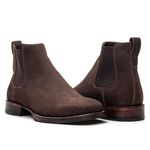 BOTA TEXANA COURO NOBUCK CAFÉ