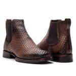 BOTA TEXANA COURO TRICÊ WHISKY