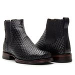 BOTA TEXANA COURO TRICÊ PRETO 