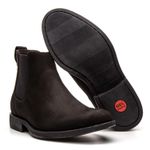 BOTA CHELSEA FEMININA NOBUCK PRETO