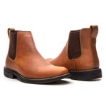 BOTA CHELSEA FEMININA HIDROFUGADO CARAMELO
