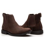BOTA CHELSEA FEMININA NOBUCK CAFÉ