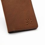 CARTEIRA SLIM COURO FLOATHER HAVANA