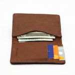 CARTEIRA SLIM COURO FLOATHER HAVANA