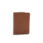 CARTEIRA SLIM COURO FLOATHER HAVANA