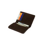 CARTEIRA SLIM COURO NOBUCK CAFÉ