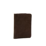 CARTEIRA SLIM COURO NOBUCK CAFÉ