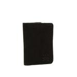 CARTEIRA SLIM COURO NOBUCK PRETO