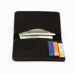 CARTEIRA SLIM COURO NOBUCK PRETO