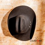 CHAPÉU FELTRO COR PRETO MODELO COUNTRY STARS