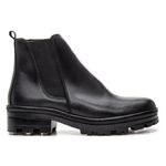 COTURNO ANATÔMICO FEMININO COURO NOBRE PRETO