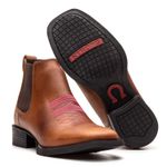 BOTA TEXANA FEMININA HIDROFUGADO CARAMELO