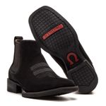 BOTA TEXANA FEMININA NOBUCK PRETO