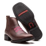 BOTA TEXANA FEMININA HIDROFUGADO CAFÉ