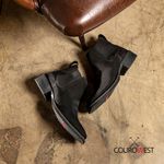 BOTA TEXANA FEMININA NOBUCK PRETO