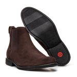 BOTA CHELSEA ANATÔMICA CAMURÇA CAFÉ