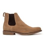 BOTA CHELSEA ANATÔMICA CAMURÇA AREIA