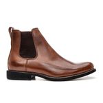BOTA CHELSEA ANATÔMICA COURO NOBRE PULLAPO WHISKY