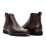BOTA CHELSEA ANATÔMICA COURO FLOATHER CAFÉ