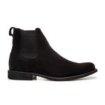 BOTA CHELSEA ANATÔMICA COURO NOBUCK PRETO