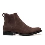 BOTA CHELSEA ANATÔMICA COURO NOBUCK CAFÉ