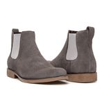 BOTA CHELSEA ANATÔMICA CAMURÇA CINZA