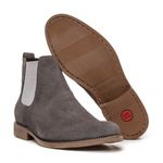 BOTA CHELSEA ANATÔMICA CAMURÇA CINZA
