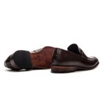 SAPATO LOAFER FRANCÊS COURO NOBRE CAFÉ 