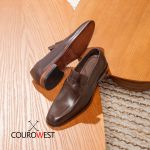 SAPATO LOAFER FRANCÊS COURO NOBRE CAFÉ 