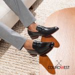SAPATO LOAFER FRANCÊS COURO NOBRE PRETO 