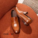 SAPATO LOAFER FRANCÊS COURO NOBRE WHISKY 
