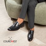 SAPATO LOAFER ITALIANO COURO NOBRE PRETO 
