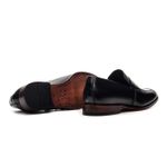 SAPATO LOAFER ITALIANO COURO NOBRE PRETO 