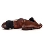 SAPATO LOAFER ITALIANO COURO NOBRE WHISKY 