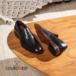 SAPATO LOAFER ITALIANO COURO NOBRE PRETO 
