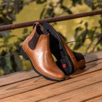 BOTA CHELSEA ANATÔMICA IMPERMEABILIZADO WHISKY