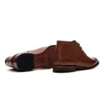 SAPATO SOCIAL CANO LONGO COURO NOBRE WHISKY 
