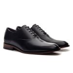 SAPATO SOCIAL OXFORD COURO NOBRE PRETO