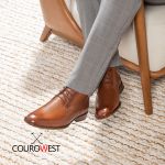 SAPATO SOCIAL INGLÊS COURO NOBRE WHISKY + CINTO