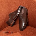 SAPATO SOCIAL INGLÊS COURO NOBRE CAFÉ 